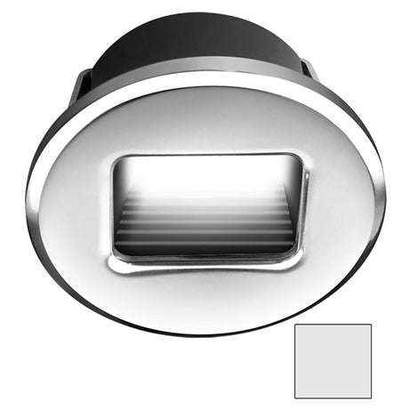 i2Systems Ember E1150Z Snap-In - Polished Chrome - Round - Cool White Light - E1150Z-11AAH