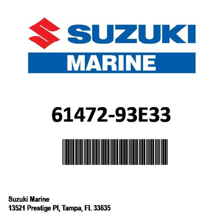 Suzuki - Label,recoil,st - 61472-93E33