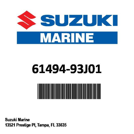 Suzuki - Label,oil & cle - 61494-93J01