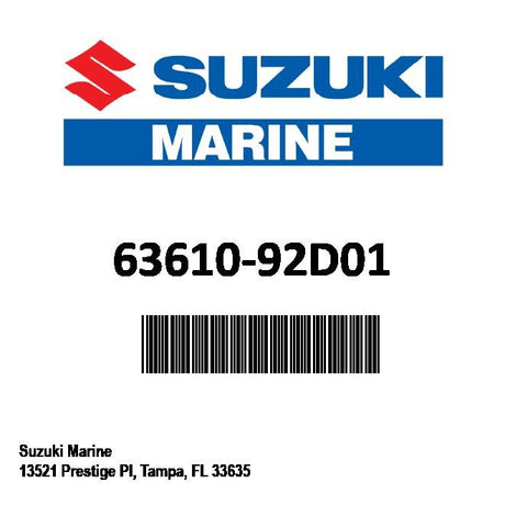 Suzuki - Cable assy,thro - 63610-92D01