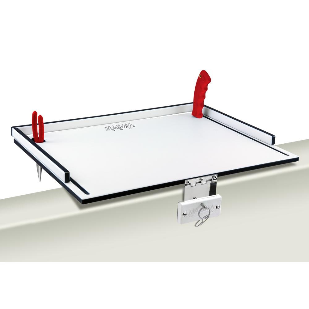 Magma Econo Mate Bait Filet Table - 20" - White/Black - T10-310B