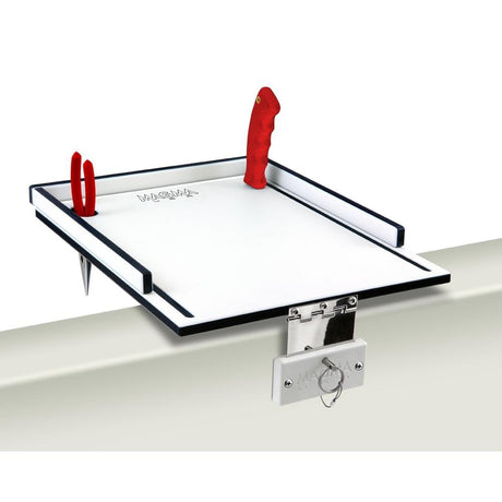 Magma Econo Mate Bait Filet Table - 12" - White/Black - T10-311B