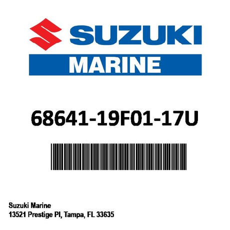 Suzuki - Emblem,"suzuki" - 68641-19F01-17U