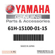 Yamaha - Crankcase assy - 61H-15100-01-1S