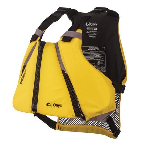 Onyx - MoveVent Curve Paddle Sports Life Vest - Yellow - XL/2XL - 122000-300-060-14