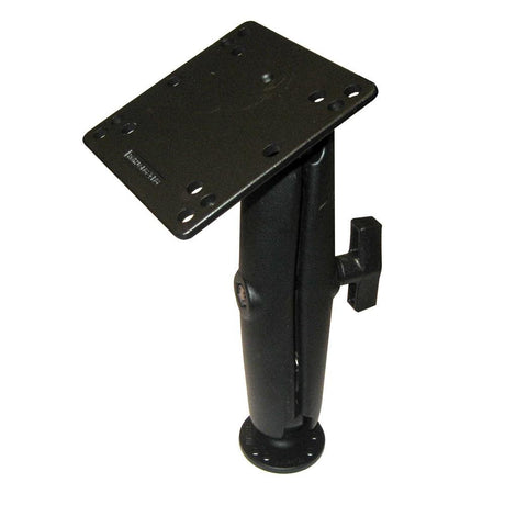 RAM Mount - 4.75" Square Base VESA Plate 75mm and 100mm Hole Patterns with Long Surface Mount - RAM-101U-D-246