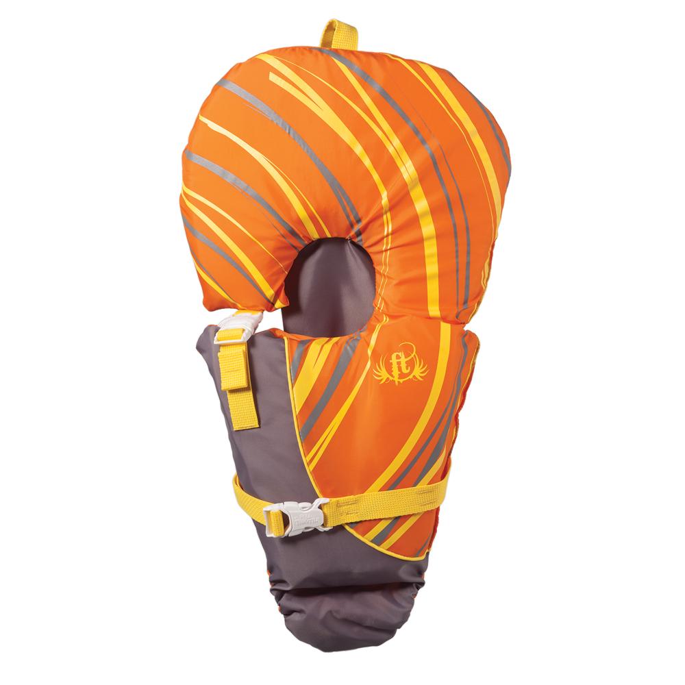 Full Throttle - Baby-Safe Life Vest - Infant - Orange/Grey - 104000-200-000-14