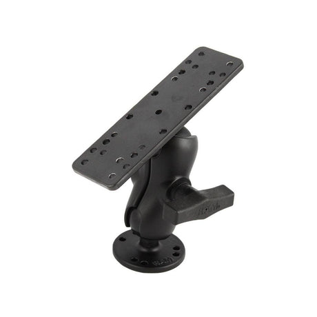 RAM Mount - Marine Electronics Mount Short Arm Gimbal Bracket - RAM-111U-B