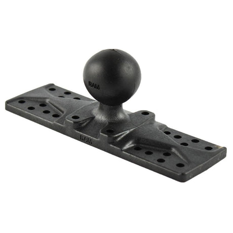 RAM Mount - 6.25" x 2" Composite Base Plate with 1.5" Ball - RAP-111BU