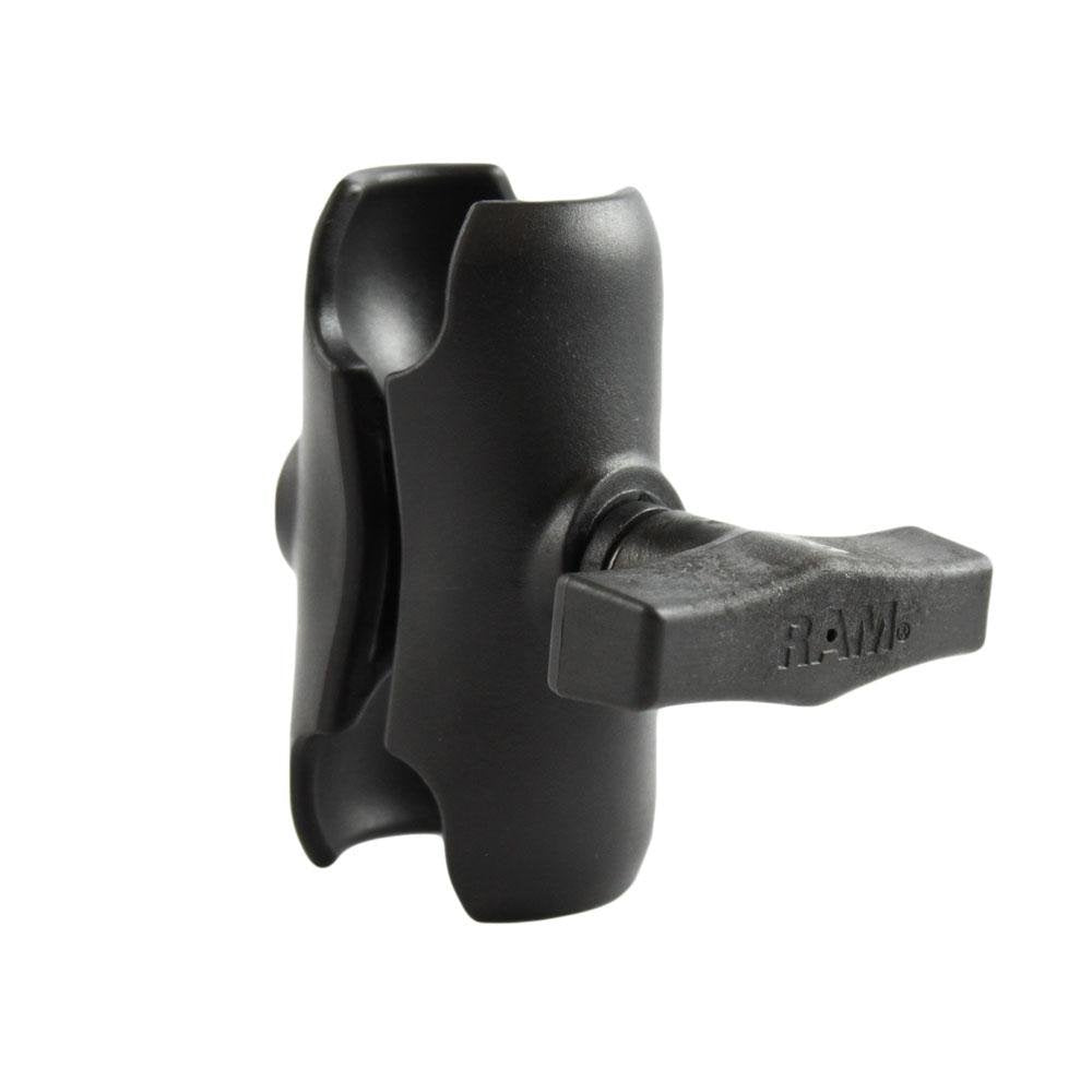 RAM Mount - Composite Short Double Socket Arm for 1.5" Ball Base - RAP-201U-B