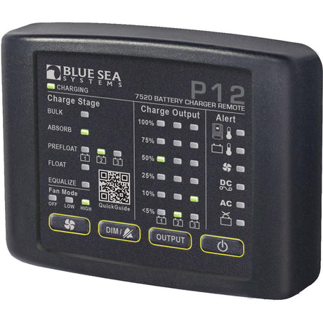 Blue Sea 7520 P12 LED Remote f/Battery Chargers - 7520