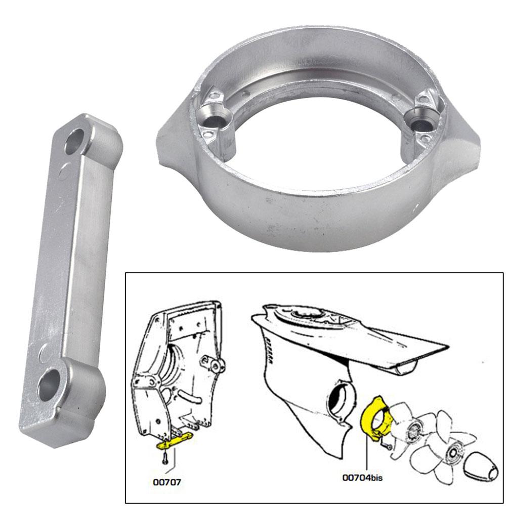 Tecnoseal Anode Kit w/Hardware - Volvo Duo-Prop 280 - Magnesium - 20702MG