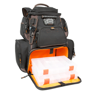 Wild River Tackle Tek Nomad XP - Lighted Backpack w/ USB Charging System w/2 PT3600 Trays - WT3605