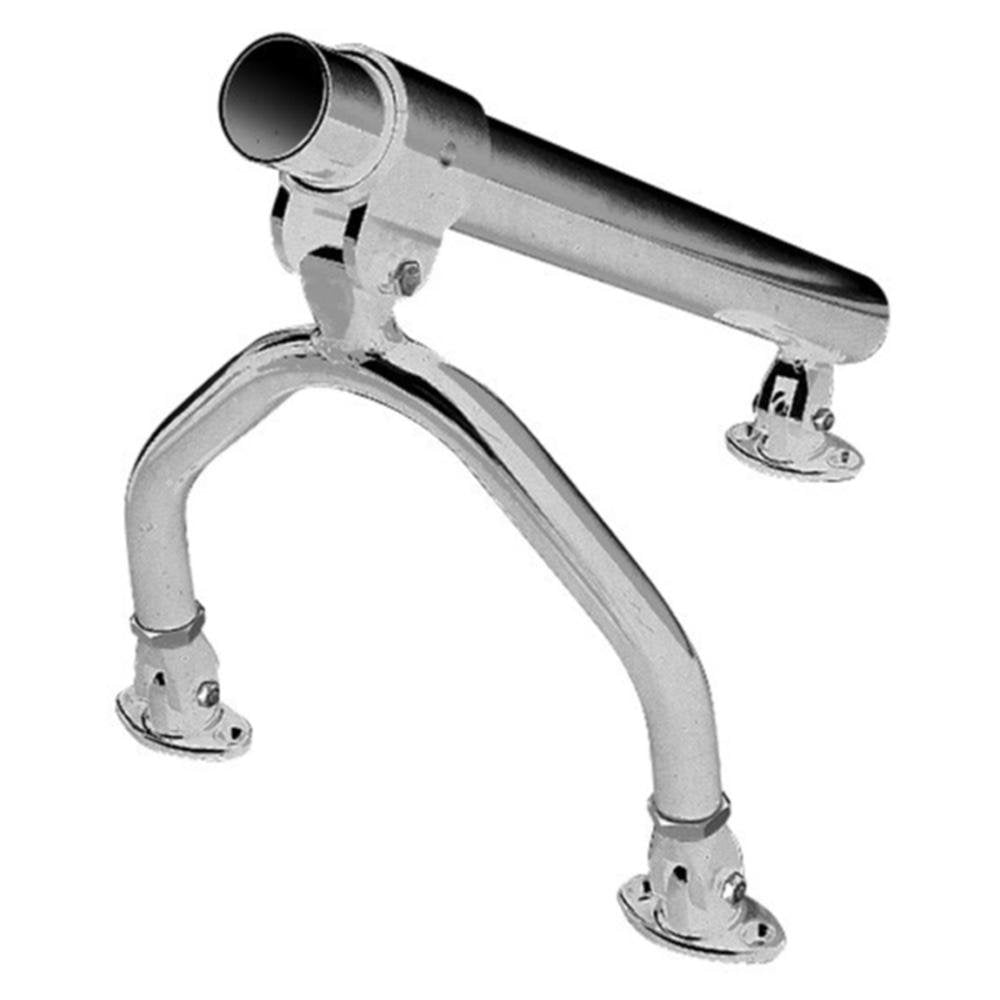 Rupp Adjustable Center Rigger Base - Silver - CA-0001