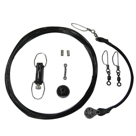 Rupp Center Rigging Kit w/Klickers - Black Mono 45' - CA-0113-MO