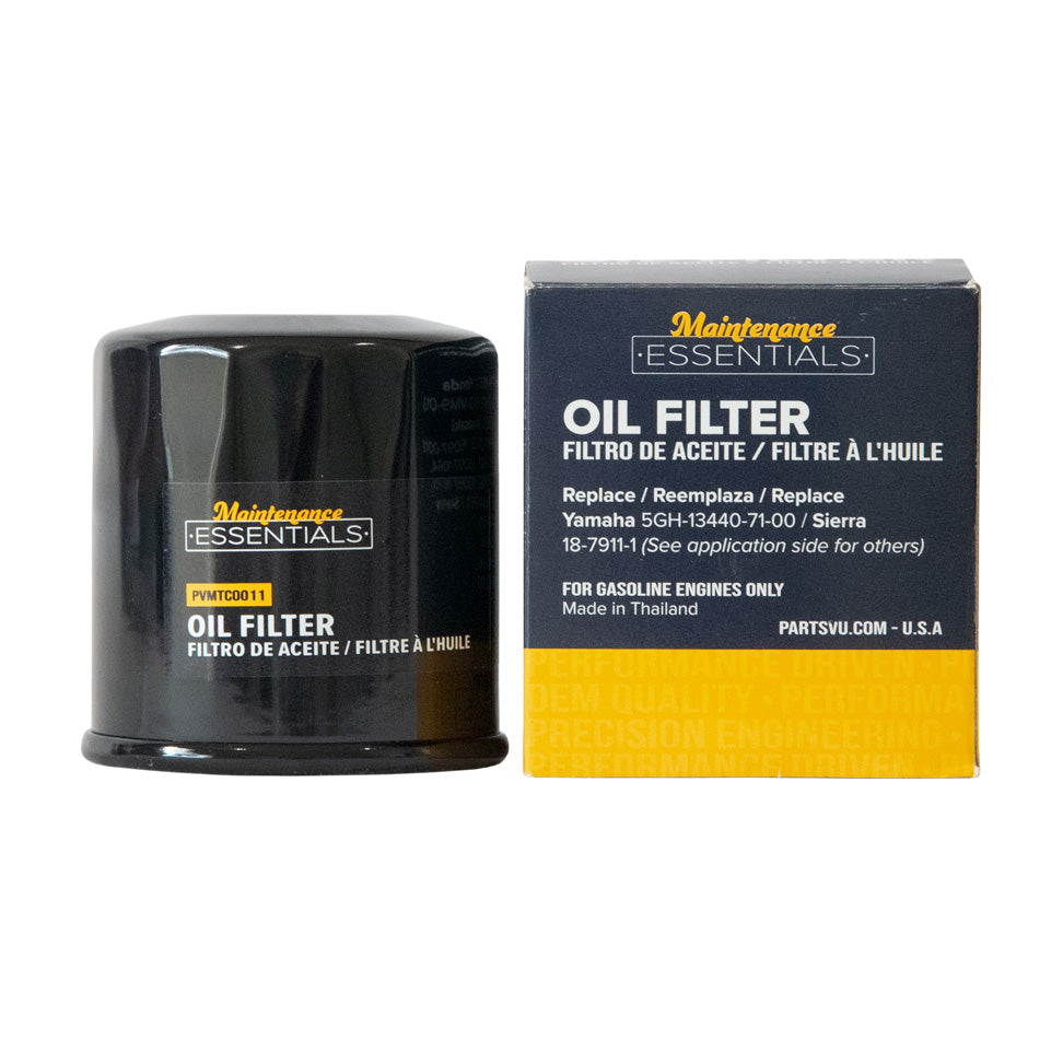 Maintenance Essentials Outboard Oil Filter - Replaces Yamaha 5GH-13440-71-00 and 5GH-13440-70-00 for F30 F40 F50 F75 F90 F100 F115