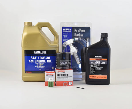 Yamaha F115 20 Hour Service Maintenance Kit - Yamalube 10W-30 Full Synthetic - 2006-Current