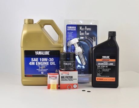 Yamaha F115 20 Hour Service Maintenance Kit - Yamalube 10W-30 Full Synthetic - 2000-2005