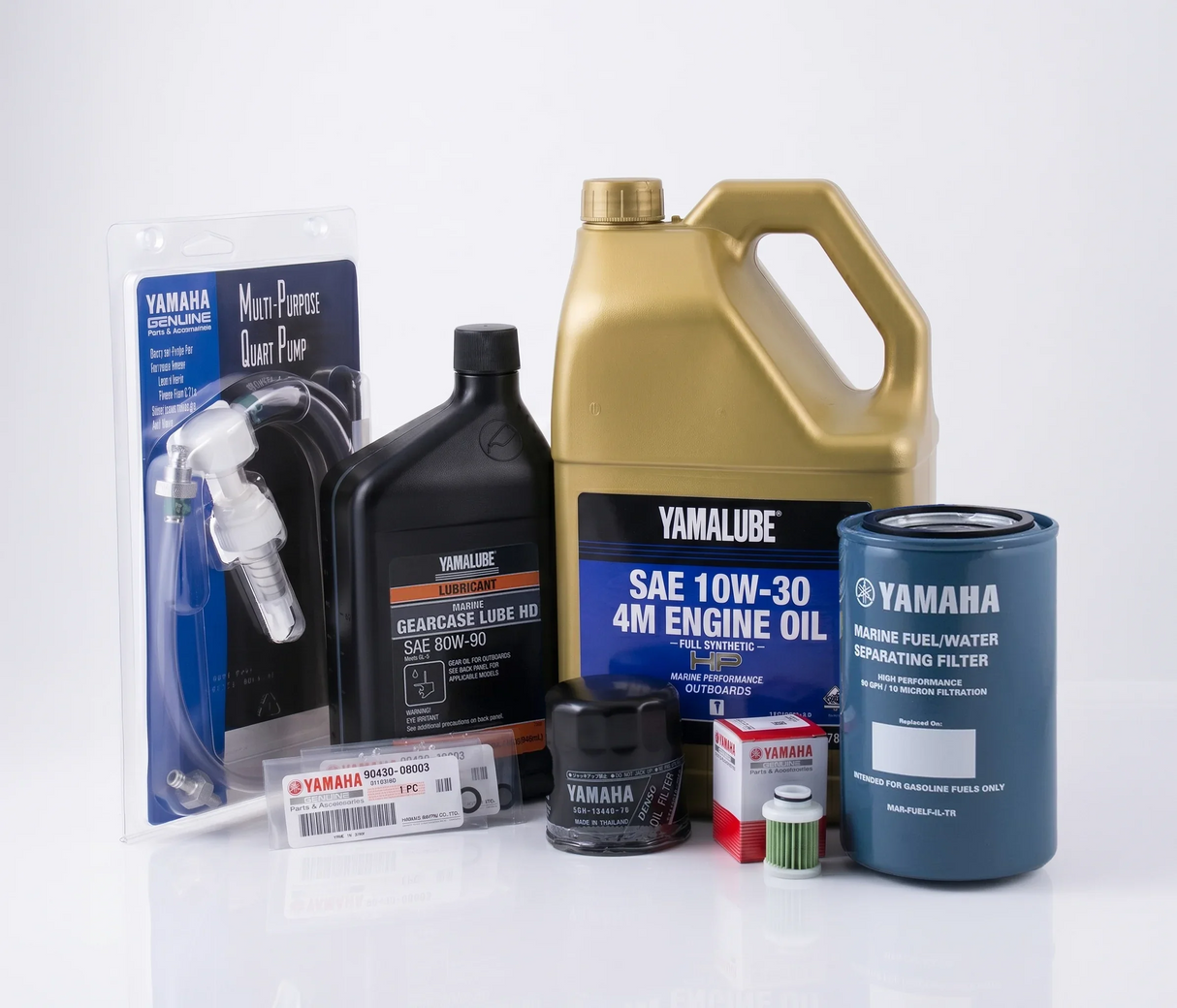 Yamaha VF115 SHO 20 Hour Service Maintenance Kit with HD Gear Lube - Yamalube 10W-30 Full Synthetic