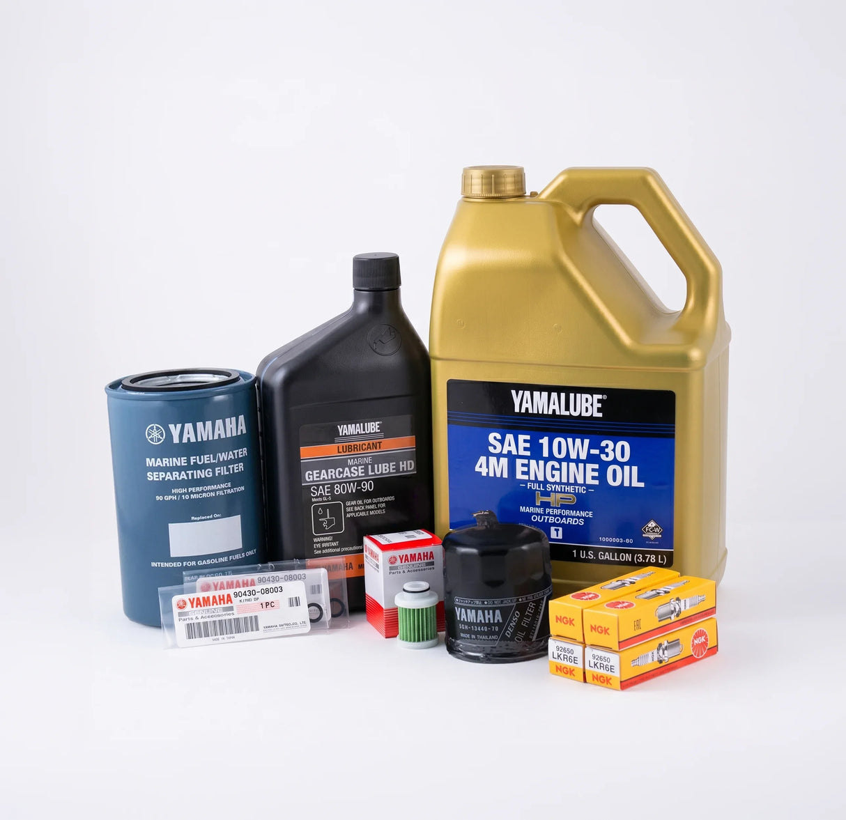 Yamaha VF115 SHO 100 Hour Service Maintenance Kit with HD Gear Lube - Yamalube 10W-30 Full Synthetic (Shop all Models)
