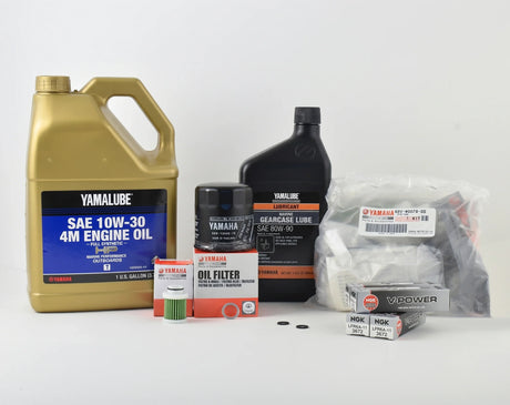 Yamaha F115 100 Hour Service Maintenance Kit with Cooling - Yamalube 10W-30 Full Synthetic - 2006-2014 ( See Models )