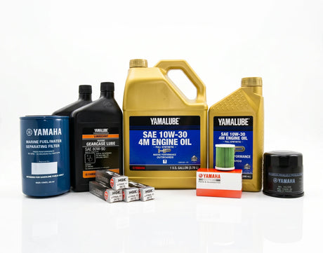 Yamaha VF150 VF175 SHO 100 Hour Service Maintenance Kit - Yamalube 10W-30 Full Synthetic (All Models)