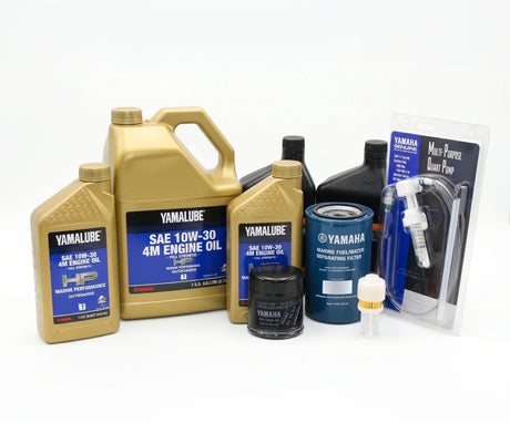 Yamaha F200 & F225 3.3L V6 20 Hour Service Maintenance Kit - Yamalube 10W-30 Full Synthetic - 2002-2005