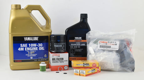 Yamaha F90B 100 Hour Service Maintenance Kit with Cooling - Yamalube 10W-30 Full Synthetic - 2016-Current