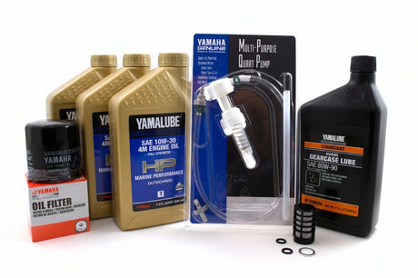 Yamaha F40 20 Hour Service Maintenance Kit - Yamalube 10W-30 Full Synthetic - 1999