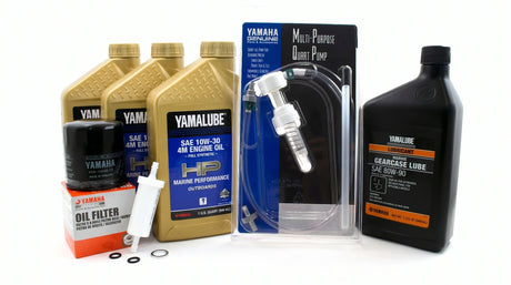 Yamaha F40, F40B 20 Hour Service Maintenance Kit Yamalube 10W-30 Full Synthetic - 2001-2008