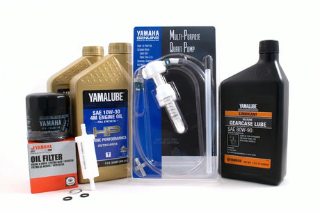 Yamaha F25 20 Hour Service Maintenance Kit Yamalube 10W-30 Full Synthetic - 1998-1999