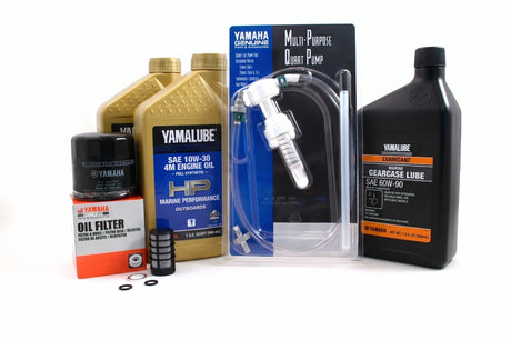 Yamaha F25A 20 Hour Service Maintenance Kit Yamalube 10W-30 Full Synthetic - 2009-2019