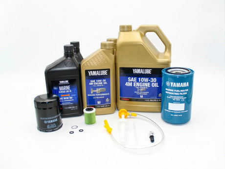 Yamaha F350 V8 20 Hour Maintenance Kit Yamalube 10W-30 Full Synthetic