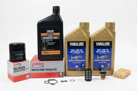 Yamaha T25 300 Hour Service Maintenance Kit - Yamalube 10W-30 Full Synthetic - 2005-2006