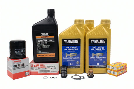 Yamaha T50 300 Hour Service Maintenance Kit - Yamalube 10W-30 Full Synthetic - 1996