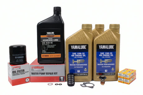 Yamaha T50 300 Hour Service Maintenance Kit - Yamalube 10W-30 Full Synthetic - 2000-2004