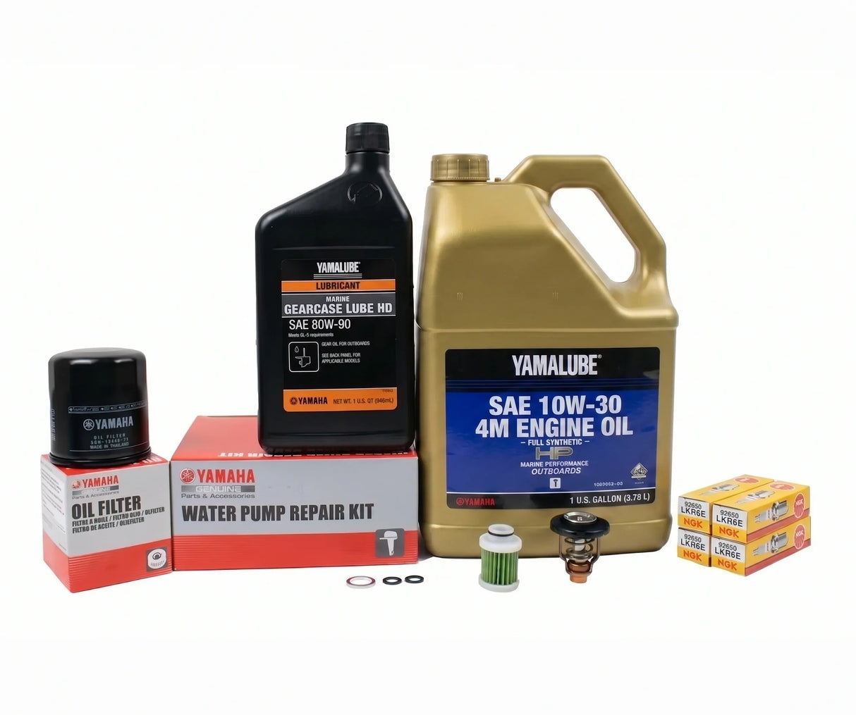 Yamaha VF115 SHO 300 Hour Service Maintenance Kit With HD Gear Lube - Yamalube 10W-30 Full Synthetic