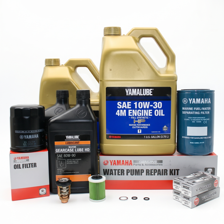 Yamaha VF200 VF225 VF250 SHO 300 Hour Service Maintenance Kit - Yamalube 10W-30 Full Synthetic - 2009