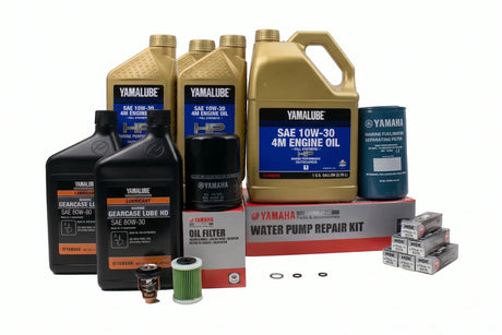 Yamaha F225 F250 F300 4.2L V6 300 Hour Service Maintenance Kit - Yamalube 10W-30 Full Synthetic - All Models