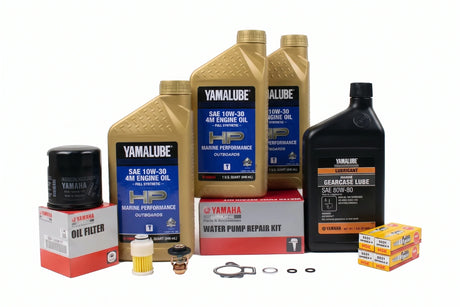 Yamaha F60 TJRD/TLRD 300 Hour Service Maintenance Kit - Yamalube 10W-30 Full Synthetic - 2005