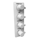 Flushmaster - Flush Port Reroute - Acrylic - Single to Quad Engine Applications