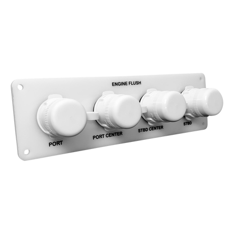 Flushmaster - Flush Port Reroute - Acrylic - Single to Quad Engine Applications