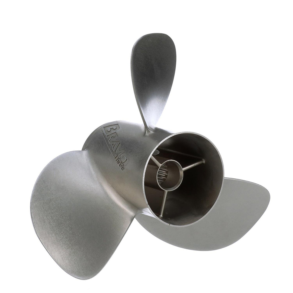 Mercury - Quicksilver Bravo Three Propeller - 3-Blade - Rear Prop Only - 14 DIa. - 24 Pitch - 48-8M0123407