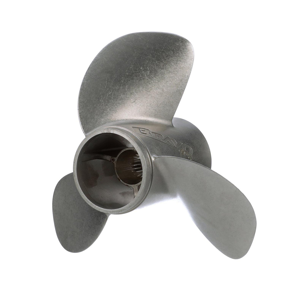 Mercury - Quicksilver Bravo Three Propeller - 3-Blade - Rear Prop Only - 13.5 DIa. - 28 Pitch - 48-8M0123411