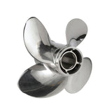 Mercury - Quicksilver Q4 Propeller - 4-Blade - 40 - 125 HP - 13 Dia. - 17 Pitch - 48-8M0055561