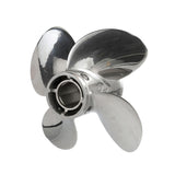 Mercury - Quicksilver Q4 Propeller - 4-Blade - 40 - 125 HP - 13 Dia. - 17 Pitch - 48-8M0055561