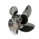 Mercury - Quicksilver Q4 Propeller - 4-Blade - 90 - 400 HP - 14.6 Dia. - 17 Pitch - 48-8M0103526