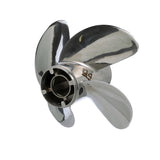 Mercury - Quicksilver Q4 Propeller - 4-Blade - 90 - 400 HP - 14.6 Dia. - 17 Pitch - 48-8M0103526