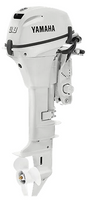 Yamaha T9.9XPB2 Outboard - 25-Inch Shaft | Remote Control | Electric Start |Power Tilt| High Thrust | Gray
