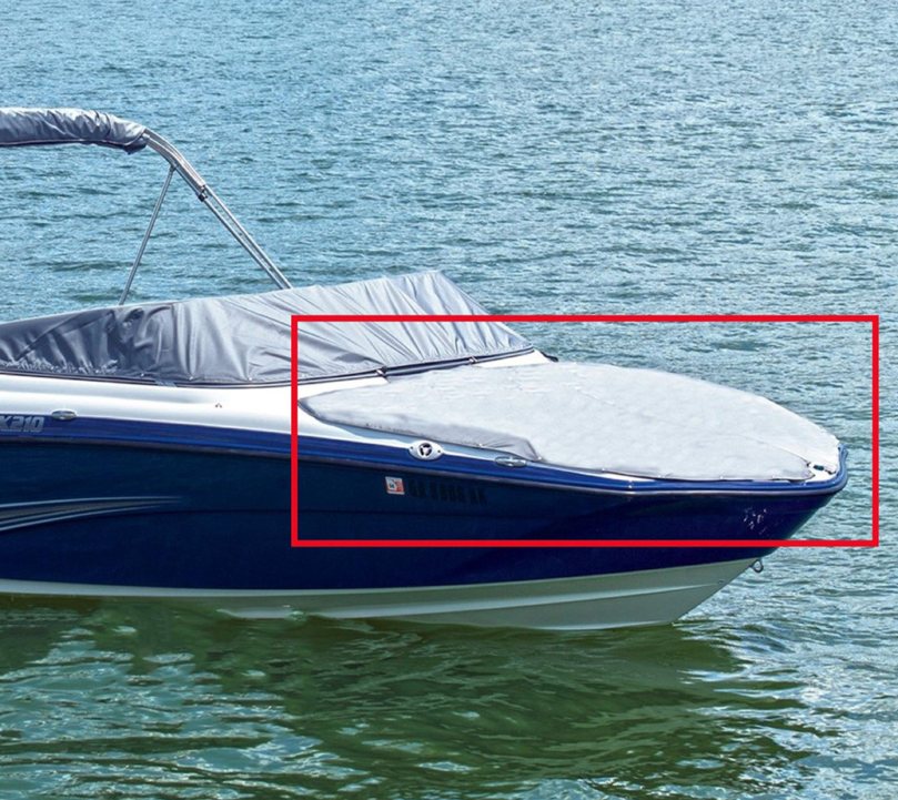 Yamaha Boat Bow Cover - AR190 SX190 195S AR195 SX195 - Charcoal  2019-Current - MAR-190BC-CH-19